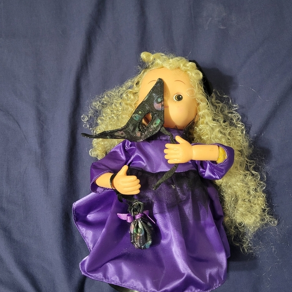 Padma Animated Collectibles Halloween Cat Kid 12" Untested Motionette Vintage - Picture 2 of 7